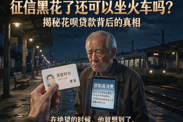 征信黑花了还可以坐火车吗？揭秘花呗贷款背后的真相