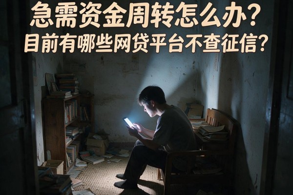急需资金周转怎么办？目前有哪些网贷平台不查征信？这几个口子或许能帮你