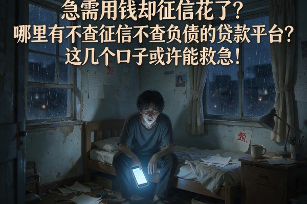 急需用钱却征信花了？哪里有不查征信不查负债的贷款平台？这几个口子或许能救急！