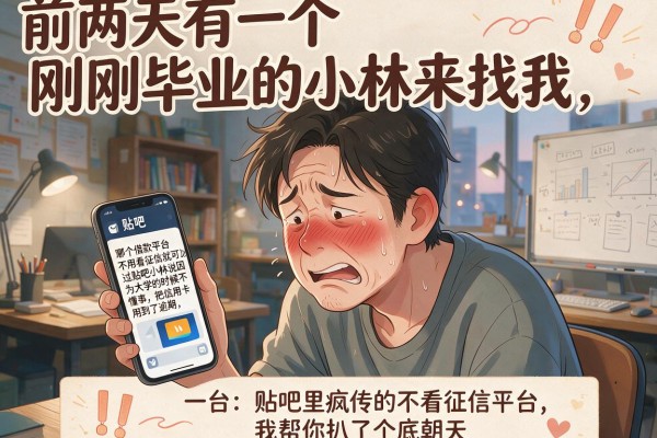 贴吧里疯传的不看征信平台，我帮你扒了个底朝天