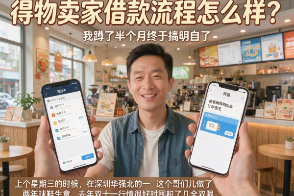 得物卖家借款流程怎么样？我蹲了半个月终于搞明白了