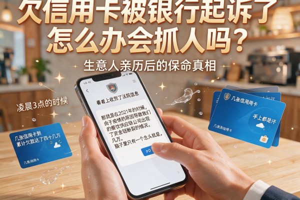 欠信用卡被银行起诉了怎么办会抓人吗？生意人亲历后的保命真相