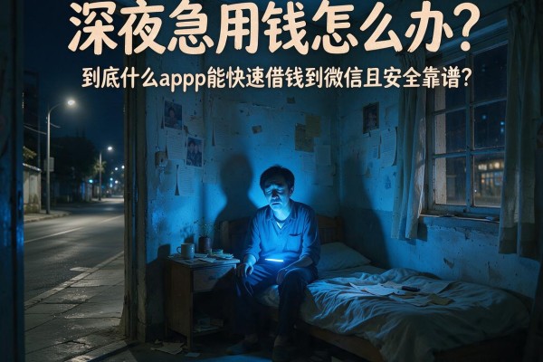 深夜急用钱怎么办？到底什么app能快速借钱到微信且安全靠谱？