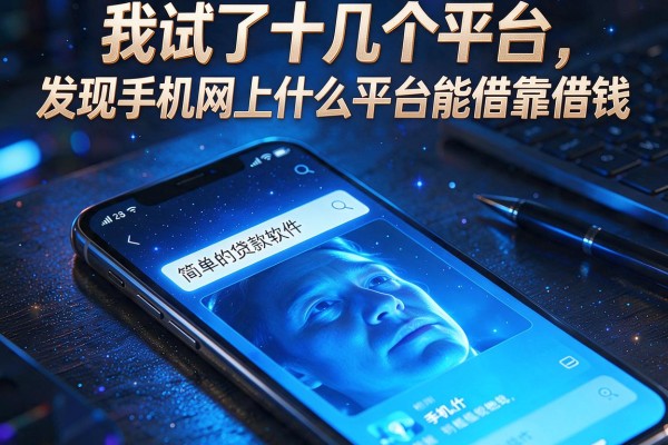 我试了十几个平台，发现手机网上什么平台能借钱最靠谱的竟然不是那些大牌子