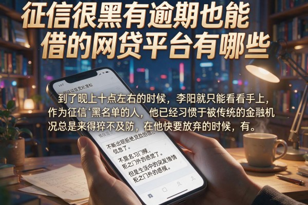 征信很黑有逾期也能借的网贷平台有哪些,概括五个对征信宽松的网贷口子