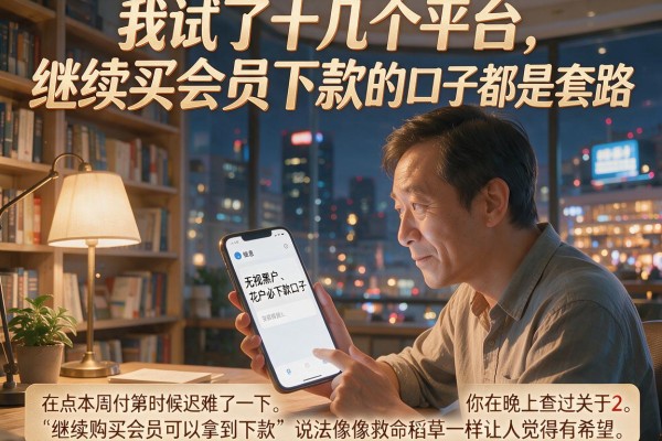 我试了十几个平台，发现所谓继续买会员下款的口子都是套路