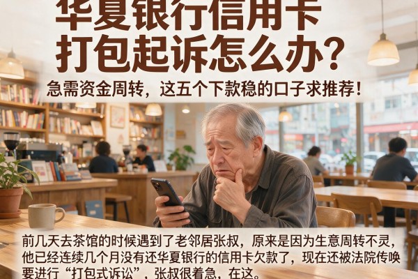 华夏银行信用卡打包起诉怎么办？急需资金周转，这五个下款稳的口子求推荐！