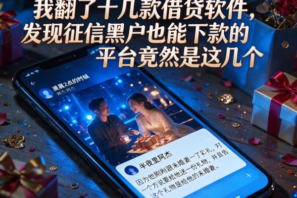 我翻了十几款借贷软件，发现征信黑户也能下款的平台竟然是这几个