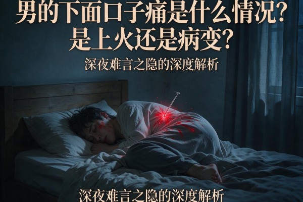 男的下面口子痛是什么情况？是上火还是病变？深夜难言之隐的深度解析