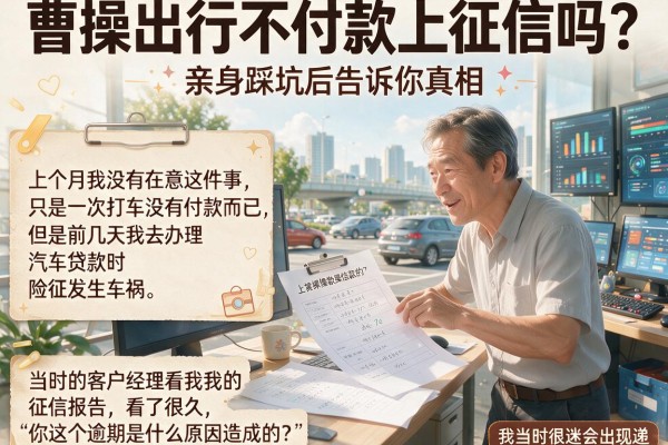 曹操出行不付款上征信吗？亲身踩坑后告诉你真相
