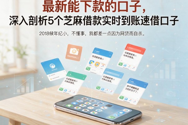 最新能下款的口子，深入剖析5个芝麻借款实时到账速借口子