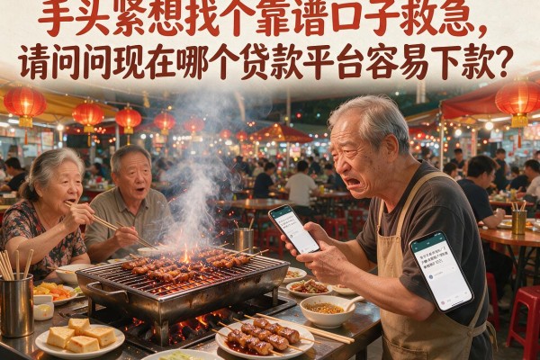 手头紧想找个靠谱口子救急，请问现在哪个贷款平台容易下款？
