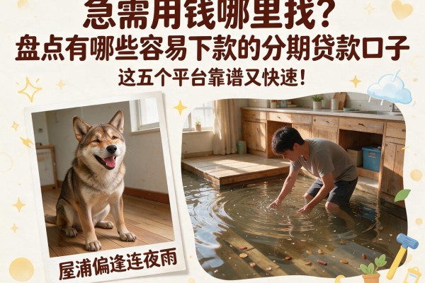 急需用钱哪里找？盘点有哪些容易下款的分期贷款口子，这五个平台靠谱又快速！