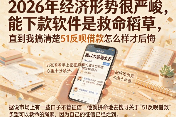我以为逾期太多能下款软件是救命稻草,直到我搞清楚51反呗借款怎么样才后悔