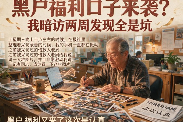 黑户福利口子来袭？我暗访两周发现全是坑