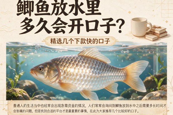 鲫鱼放水里多久会开口子？精选几个下款快的口子