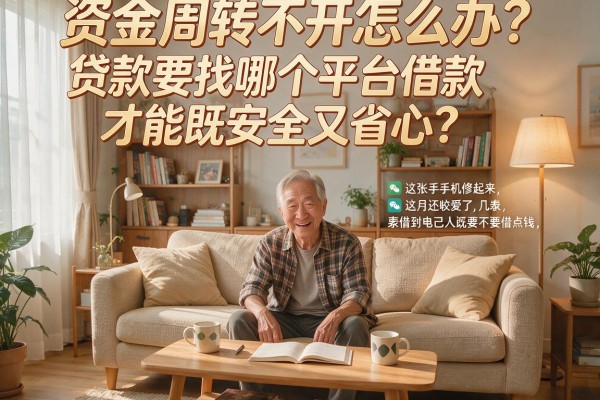 资金周转不开怎么办？贷款要找哪个平台借款才能既安全又省心？