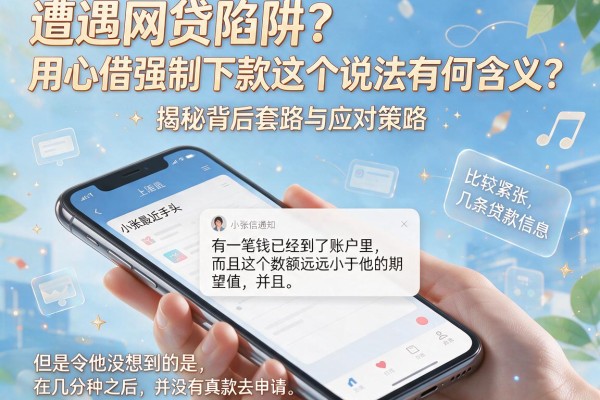 遭遇网贷陷阱？用心借强制下款这个说法有何含义？揭秘背后套路与应对策略