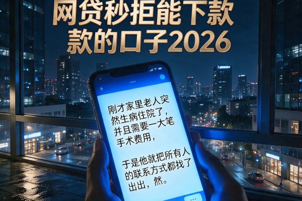 网贷秒拒能下款的口子2026，陈列五个无视黑白的网贷软件
