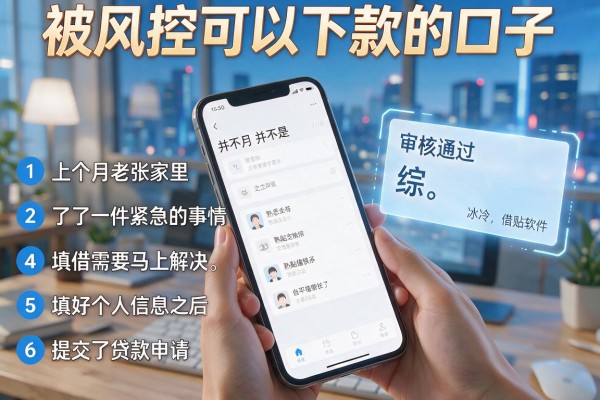 被风控可以下款的口子，条列五个黑户可以借款的网贷app