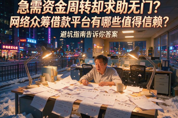 急需资金周转却求助无门？网络众筹借款平台有哪些值得信赖？这篇避坑指南告诉你答案