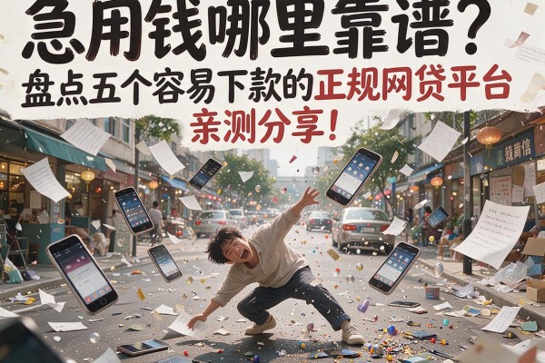 急用钱哪里靠谱？盘点五个容易下款的正规网贷平台，亲测分享！