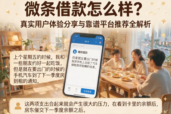 微条借款怎么样?真实用户体验分享与靠谱平台推荐全解析