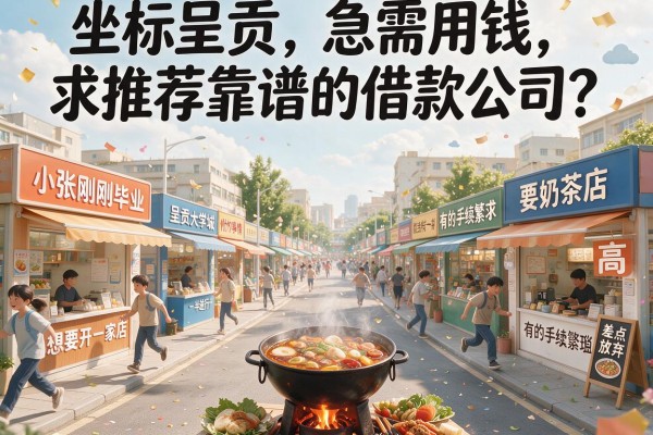 坐标呈贡，急需用钱，求推荐靠谱的借款公司？
