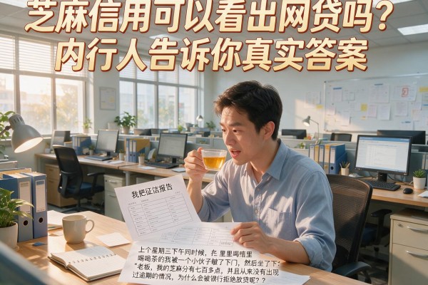 芝麻信用可以看出网贷吗？内行人告诉你真实答案