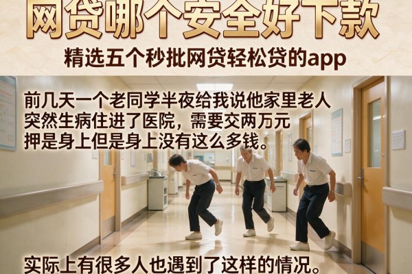 网贷哪个安全好下款，精选五个秒批网贷轻松贷的app