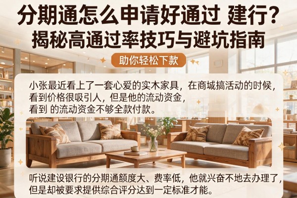 分期通怎么申请好通过 建行？揭秘高通过率技巧与避坑指南，助你轻松下款