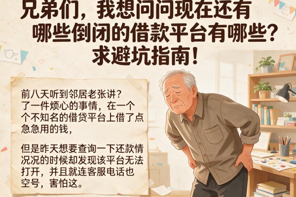 兄弟们，我想问问现在还有哪些倒闭的借款平台有哪些？求避坑指南！
