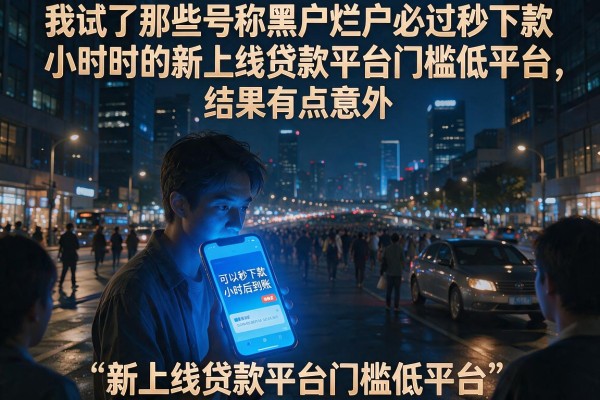 我试了那些号称黑户烂户必过秒下款小时的新上线贷款平台门槛低平台，结果有点意外