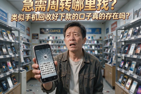 急需周转哪里找？类似手机回收好下款的口子真的存在吗？这五个靠谱平台为你揭秘