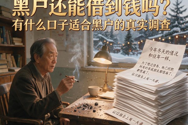 黑户还能借到钱吗？有什么口子适合黑户的真实调查