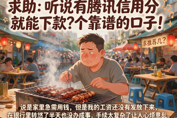求助：听说有腾讯信用分就能下款？求推荐几个靠谱的口子！