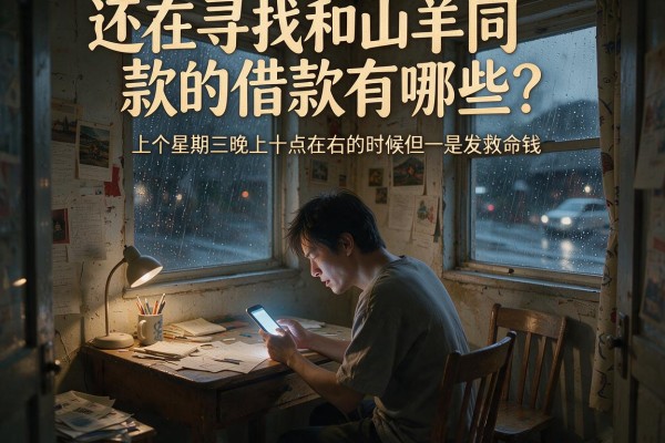 还在寻找和山羊同款的借款有哪些？这几个靠谱平台或许正是你需要的救命钱