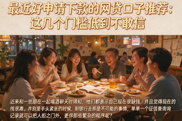 最近好申请下款的网贷口子推荐：这几个门槛低到不敢信