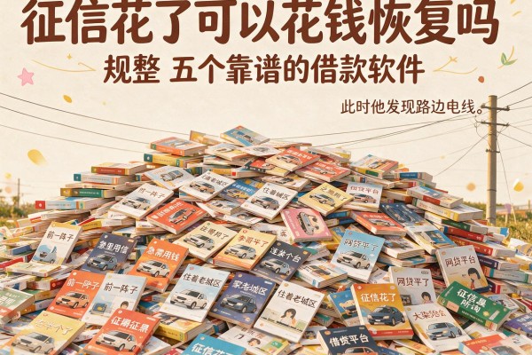 征信花了可以花钱恢复吗，规整五个靠谱的借款软件