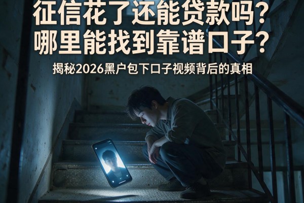 征信花了还能贷款吗？哪里能找到靠谱口子？揭秘2026黑户包下口子视频背后的真相