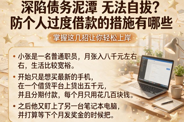 深陷债务泥潭无法自拔？防个人过度借款的措施有哪些，掌握这几招让你轻松上岸