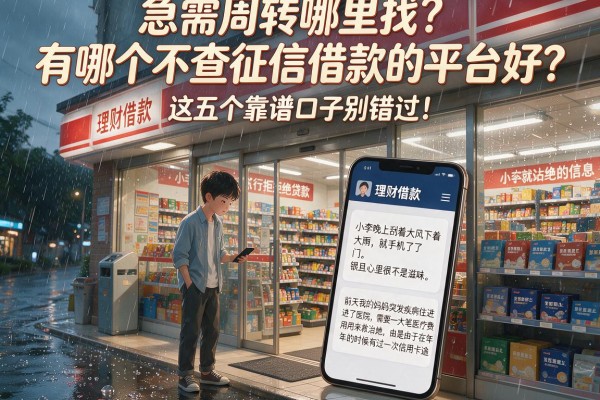 急需周转哪里找?有哪个不查征信借款的平台好?这五个靠谱口子别错过!