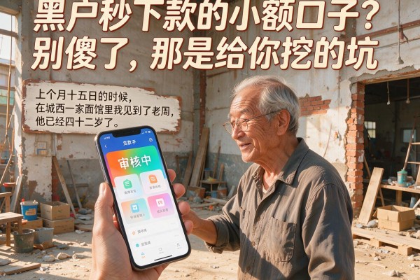 黑户秒下款的小额口子？别傻了，那是给你挖的坑