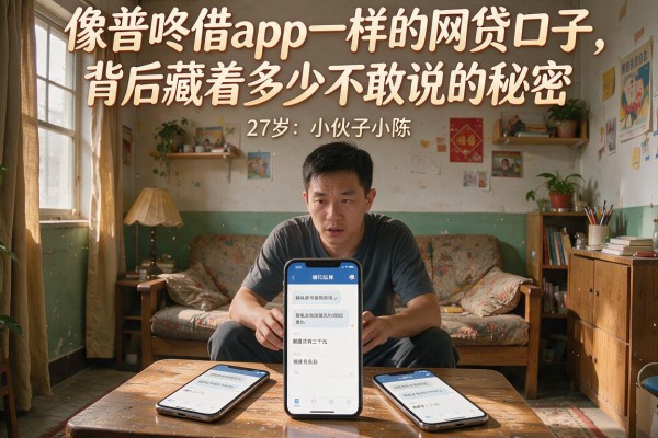 像普咚借app一样的网贷口子，背后藏着多少不敢说的秘密