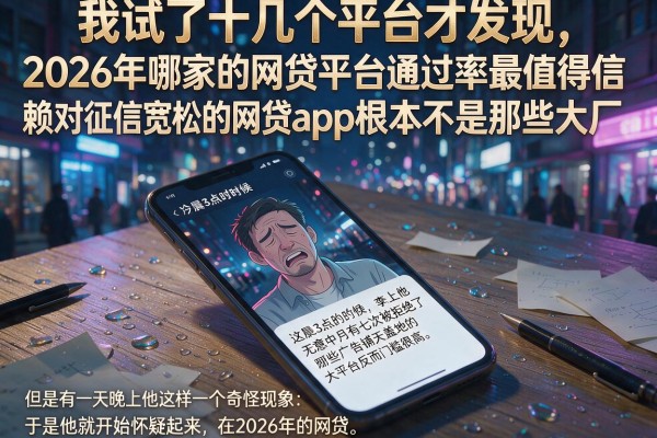 我试了十几个平台才发现，2026年哪家的网贷平台通过率最值得信赖和对征信宽松的网贷app根本不是那些大厂