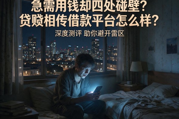 急需用钱却四处碰壁？贷贷相传借款平台怎么样？深度测评助你避开雷区
