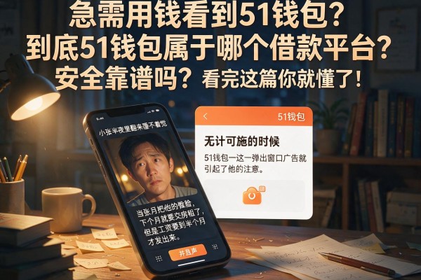 急需用钱看到51钱包？到底51钱包属于哪个借款平台？安全靠谱吗？看完这篇你就懂了！