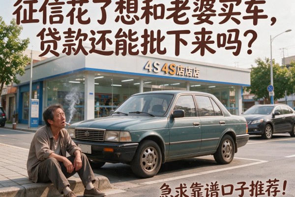 征信花了想和老婆买车，贷款还能批下来吗？急求靠谱口子推荐！