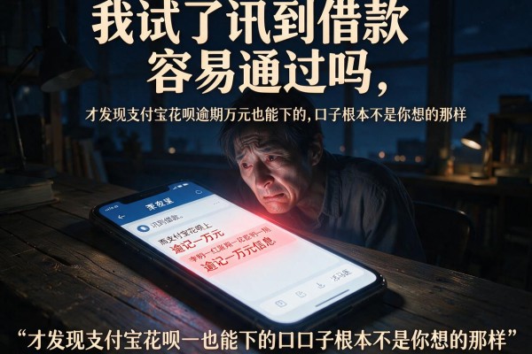 我试了讯到借款容易通过吗，才发现支付宝花呗逾期万元也能下的口子根本不是你想的那样