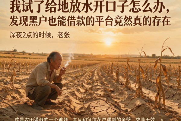 我试了给地放水开口子怎么办，发现黑户也能借款的平台竟然真的存在